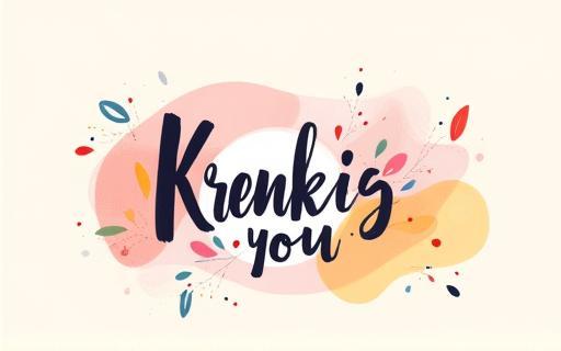 A creative graphic saying Thank You from Kreatif Studio